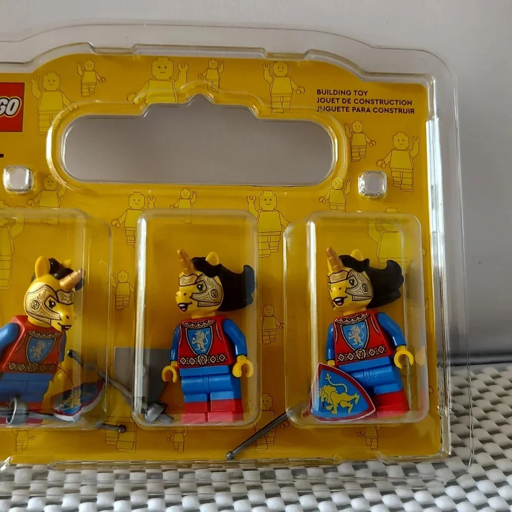 Lego Minifigures Unicorn Knights with Accessories 3pcs